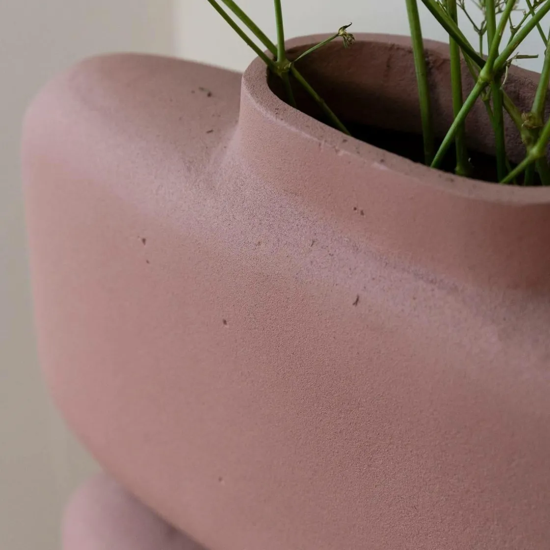 Made in Meubles Décoration<Grand vase rose en aluminium Cosmo