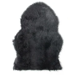 Made in Meubles Décoration<Jeté en fausse fourrure noire