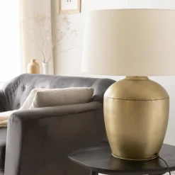 Made in Meubles Lampe À Poser<Lampe à  poser en métal doré Nio