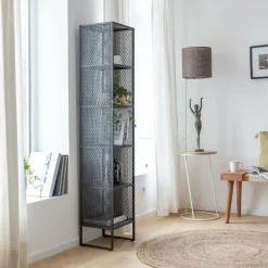 Made in Meubles Lampe Sur Pied<Lampe sur pied en métal et en jute Rosanne