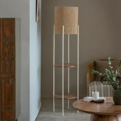 Made in Meubles Lampe Sur Pied<Lampe sur pied en métal et jute Estelle