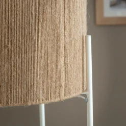 Made in Meubles Lampe Sur Pied<Lampe sur pied en métal et jute Estelle