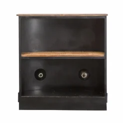 Made in Meubles Meuble Bar<Meuble bar bleu avec plateau en bois de manguier Combi