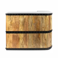 Made in Meubles Meuble Bar<Meuble bar en bois de manguier New-York