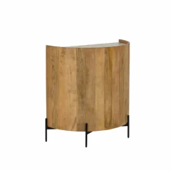 Made in Meubles Meuble Bar<Meuble bar en bois de manguier et marbre Adler