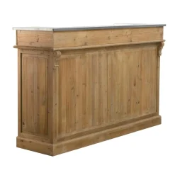 Made in Meubles Meuble Bar<Meuble bar en bois recyclé 180 cm Garance