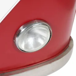 Made in Meubles Meuble Bar<Meuble bar rouge avec plateau en bois de manguier Combi