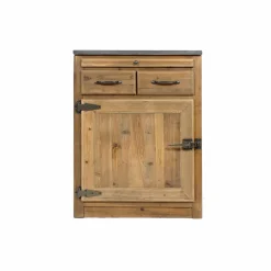 Made in Meubles Meuble Bas<Meuble bas de cuisine 2 tiroirs, 1 porte - Champêtre