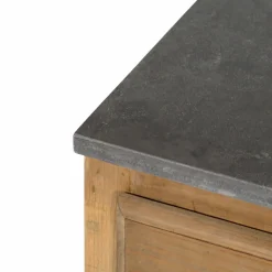 Made in Meubles Meuble Bas<Meuble bas de cuisine 4 tiroirs - Champêtre