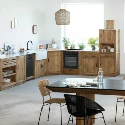 Made in Meubles Meuble Bas<Meuble bas de cuisine 2 tiroirs, 1 porte Epure