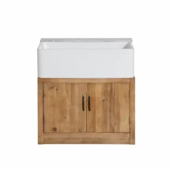 Made in Meubles Meuble Bas<Meuble bas de cuisine avec évier Epure