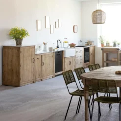 Made in Meubles Meuble Bas<Meuble bas de cuisine style buffet haut Epure