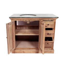 Made in Meubles Meuble Sous Vasque<Meuble sous vasque en bois recyclé April