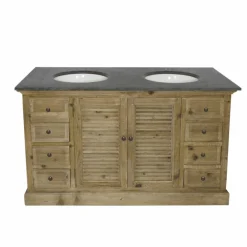 Made in Meubles Meuble Sous Vasque<Meuble sous vasque en bois recyclé Zephyr