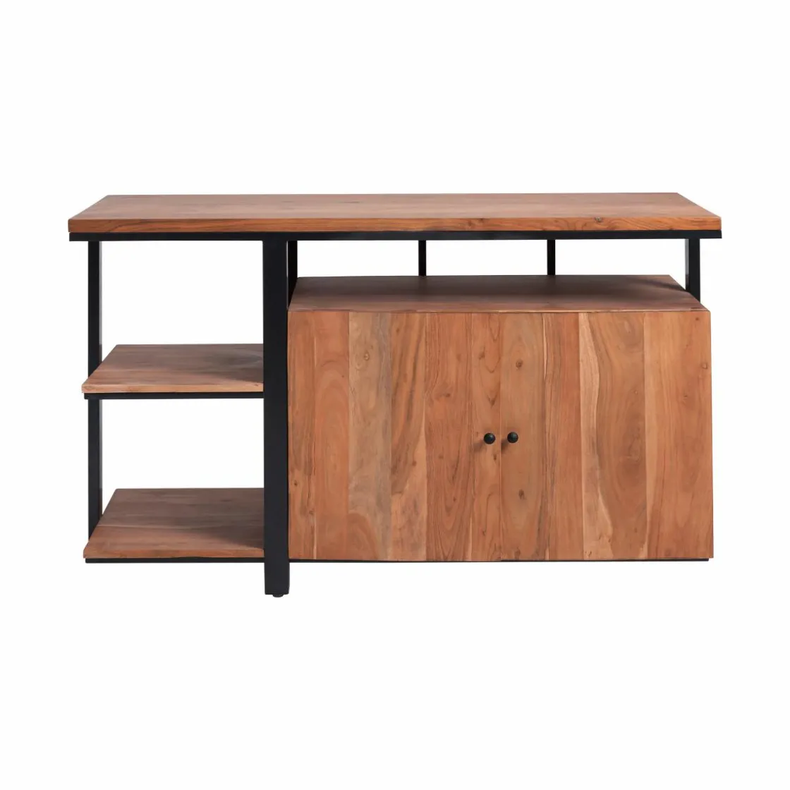 Made in Meubles Meuble Sous Vasque<Meuble sous vasque en bois d'acacia et métal Jacob