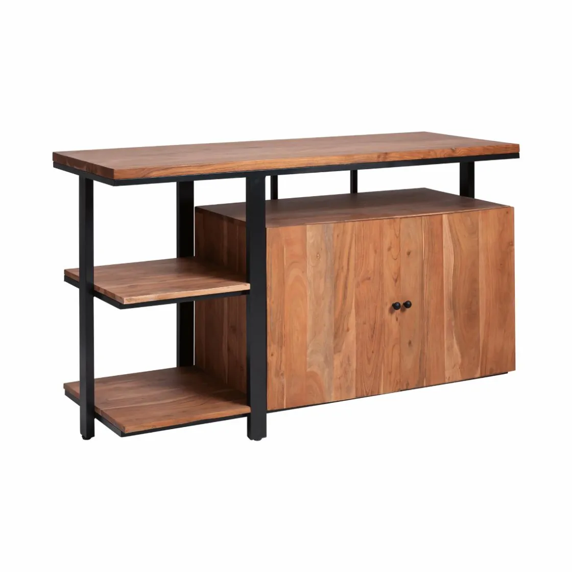 Made in Meubles Meuble Sous Vasque<Meuble sous vasque en bois d'acacia et métal Jacob