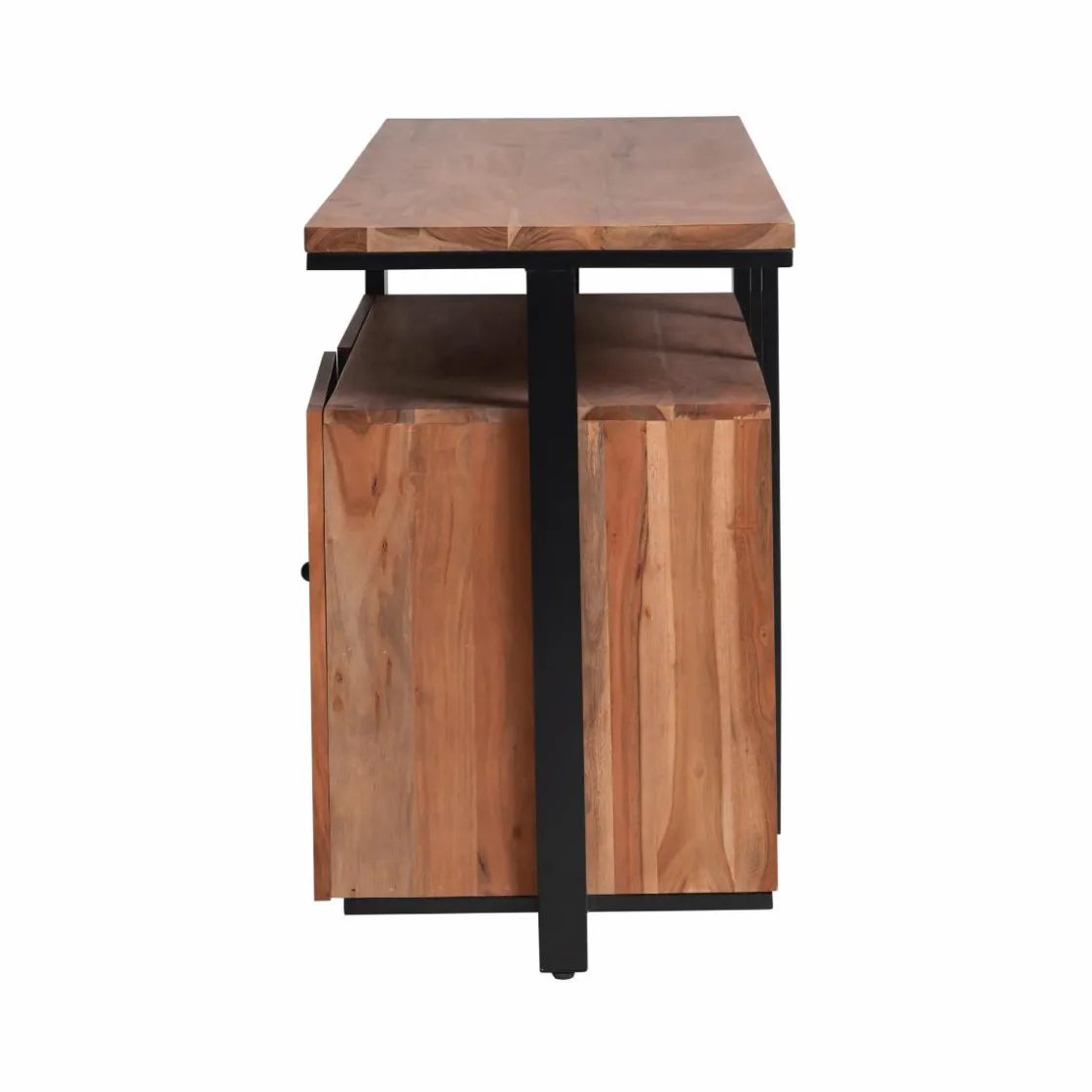 Made in Meubles Meuble Sous Vasque<Meuble sous vasque en bois d'acacia et métal Jacob