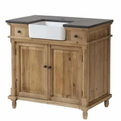 Made in Meubles Meuble Sous Vasque<Meuble sous vasque en bois recyclé Paz