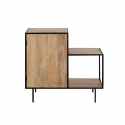 Made in Meubles Meuble Sous Vasque<Meuble sous vasque en bois de manguier et métal Agathe