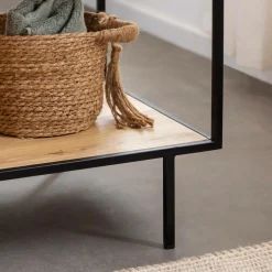 Made in Meubles Meuble Sous Vasque<Meuble sous vasque en bois de manguier et métal Agathe