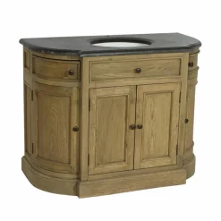 Made in Meubles Meuble Sous Vasque<Meuble sous vasque en bois de chêne Gaia