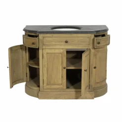 Made in Meubles Meuble Sous Vasque<Meuble sous vasque en bois de chêne Gaia