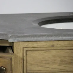 Made in Meubles Meuble Sous Vasque<Meuble sous vasque en bois de chêne Gaia