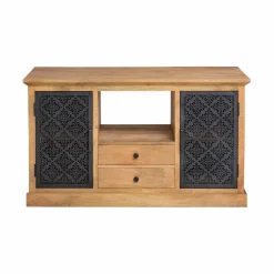 Made in Meubles Meuble Sous Vasque<Meuble sous vasque en bois de manguier Sahara