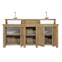 Made in Meubles Meuble Sous Vasque<Meuble sous vasque en bois recyclé Cassandre