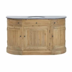 Made in Meubles Meuble Sous Vasque<Meuble sous vasque en bois recyclé Livio