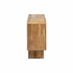 Made in Meubles Meuble Sous Vasque<Meuble sous vasque en bois d'acacia foncé Tilio