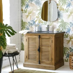 Made in Meubles Meuble Sous Vasque<Meuble sous vasque en bois recyclé Jude