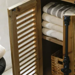 Made in Meubles Meuble Sous Vasque<Meuble sous vasque en bois recyclé Jude