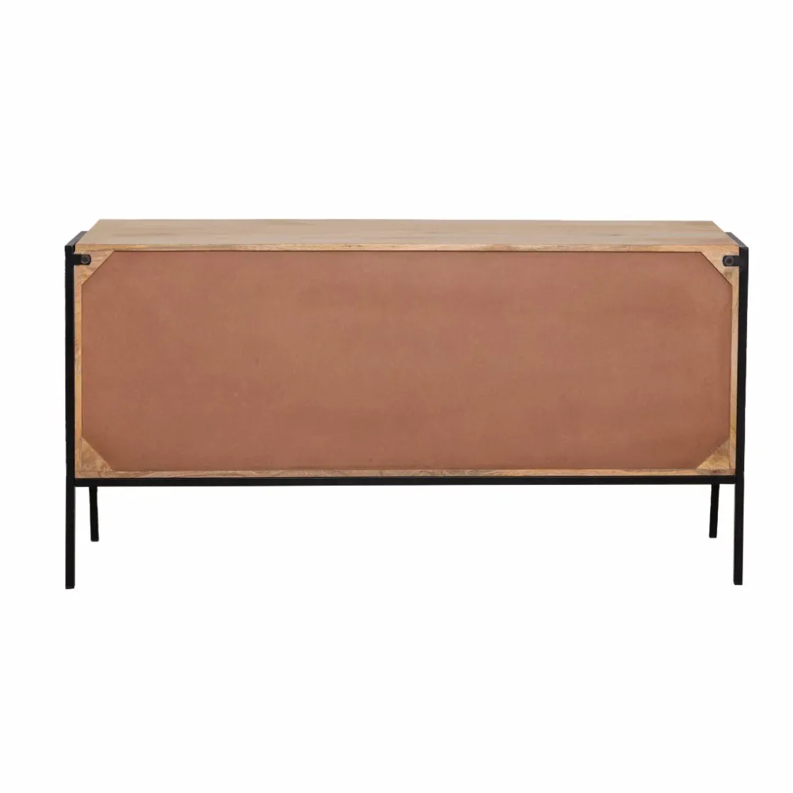 Made in Meubles Meuble Sous Vasque<Meuble sous vasque en bois de manguier et métal Jeanne