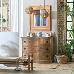 Made in Meubles Meuble Sous Vasque<Meuble sous vasque en bois recyclé Mia