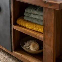 Made in Meubles Meuble Sous Vasque<Meuble sous vasque en bois recyclé Hector