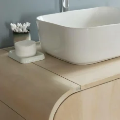 Made in Meubles Meuble Sous Vasque<Meuble sous vasque en bois de manguier Yoni