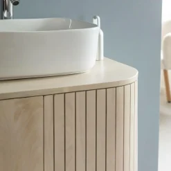 Made in Meubles Meuble Sous Vasque<Meuble sous vasque en bois de manguier Yoni