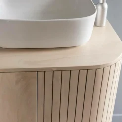 Made in Meubles Meuble Sous Vasque<Meuble sous vasque en bois de manguier Yoni