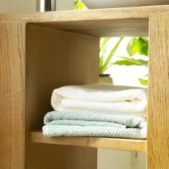 Made in Meubles Meuble Sous Vasque<Meuble sous vasque en chêne Morgane