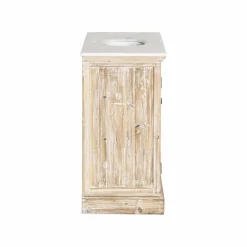 Made in Meubles Meuble Sous Vasque<Meuble sous vasque en pin recyclé blanchi Gemma