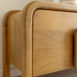 Made in Meubles Meuble Tv<Meuble TV 4 portes en bois de manguier Féodor