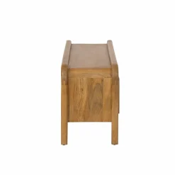 Made in Meubles Meuble Tv<Meuble TV 4 portes en bois de manguier Féodor