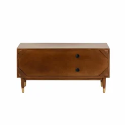 Made in Meubles Meuble Tv<Meuble TV 2 portes en bois d'acacia Emiel