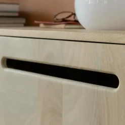 Made in Meubles Meuble Tv<Meuble TV 3 portes en bois de manguier Roni