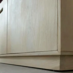 Made in Meubles Meuble Tv<Meuble TV 3 portes en bois de manguier Roni