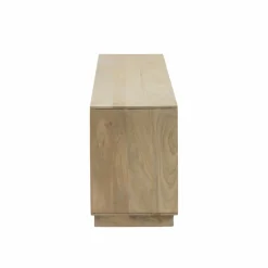 Made in Meubles Meuble Tv<Meuble TV 3 portes en bois de manguier Roni