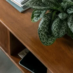 Made in Meubles Meuble Tv<Meuble TV 3 portes en bois d'acacia Emiel