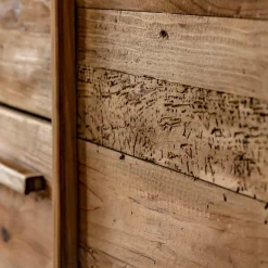 Made in Meubles Meuble Tv<Meuble TV arrondi en bois recyclé Blaise