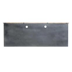 Made in Meubles Meuble Tv<Meuble TV arrondi en métal Locker